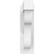 Ekena Millwork Carmel Architectural Grade PVC Outlooker with Block Ends, 5"W X 18"D X 18"H OUTP05X18X18CAR05 - alternate 4